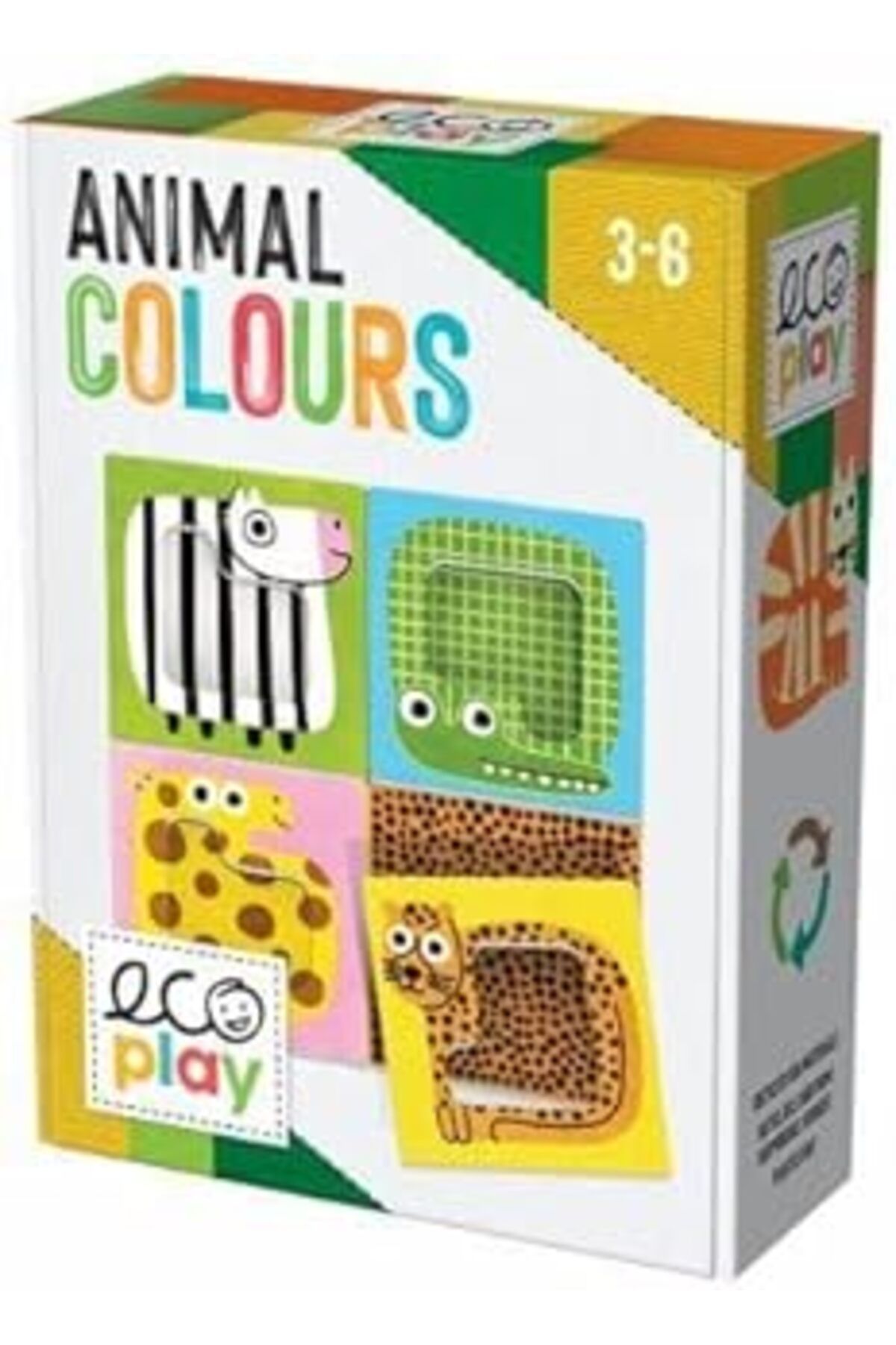 Mu Art Headu Animal Colours (3-6 Yaş) Eğitici Puzzle