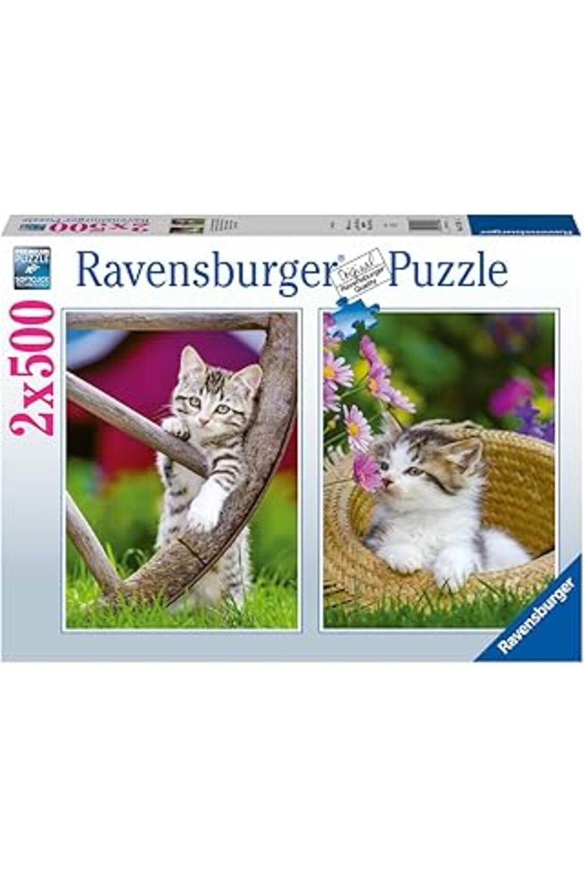 karadağsb Ravensburger 2X500 Parçalı Puzzle Köyde Kediler