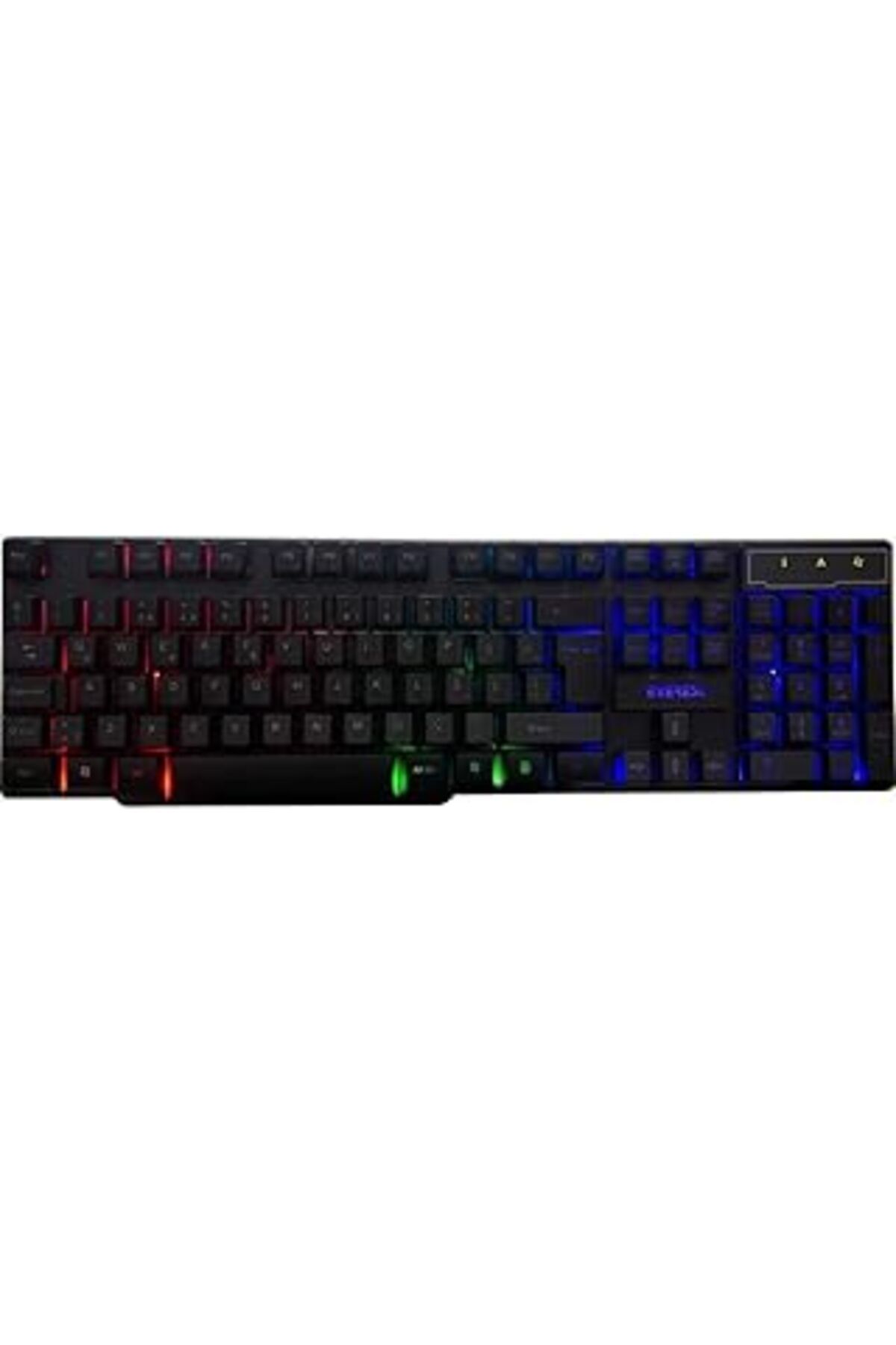 robotrend Kb-188 Borealis Siyah Usb Gökkuşağı Aydınlatmalı Q Gaming Oyuncu Klavyesi