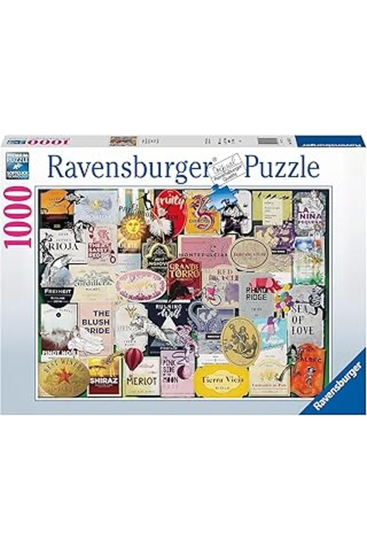 karadağsb Ravensburger 1000P Puz Etiketler Yapboz