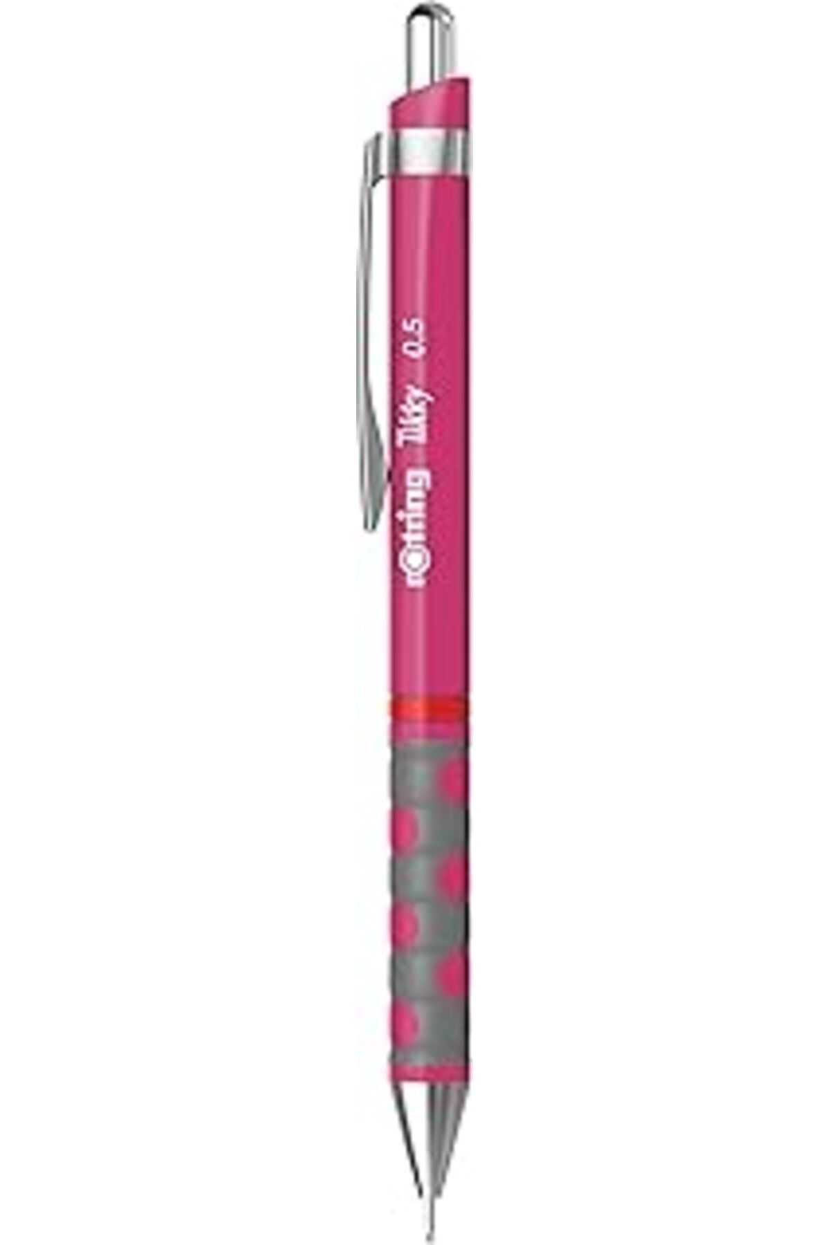 DENİZBİLİŞİM Rotring Tikky Mekanik Kurşun Kalem, Ahududu Pembe 0.5 Mm