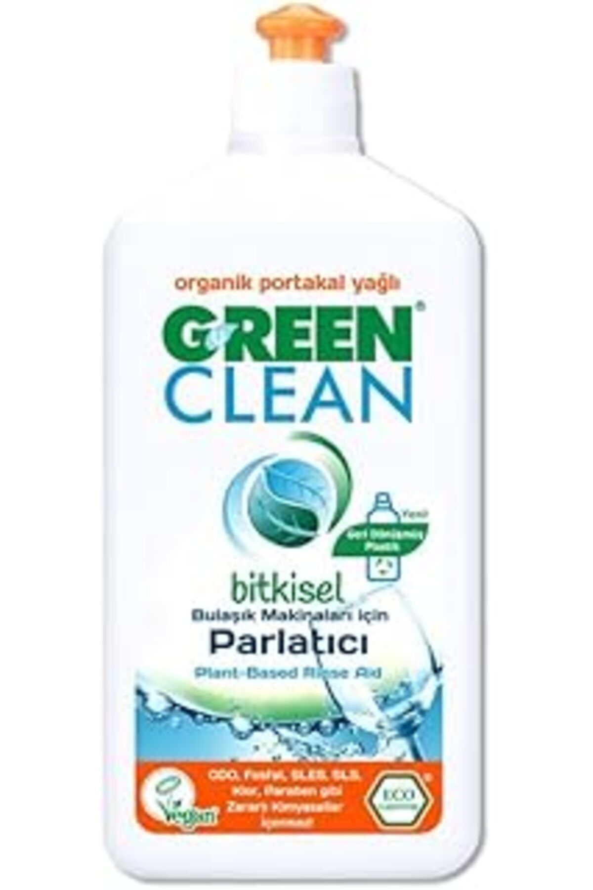 Mu Art Green Clean Bulaşık Makinesi Parlatıcı 500 Ml