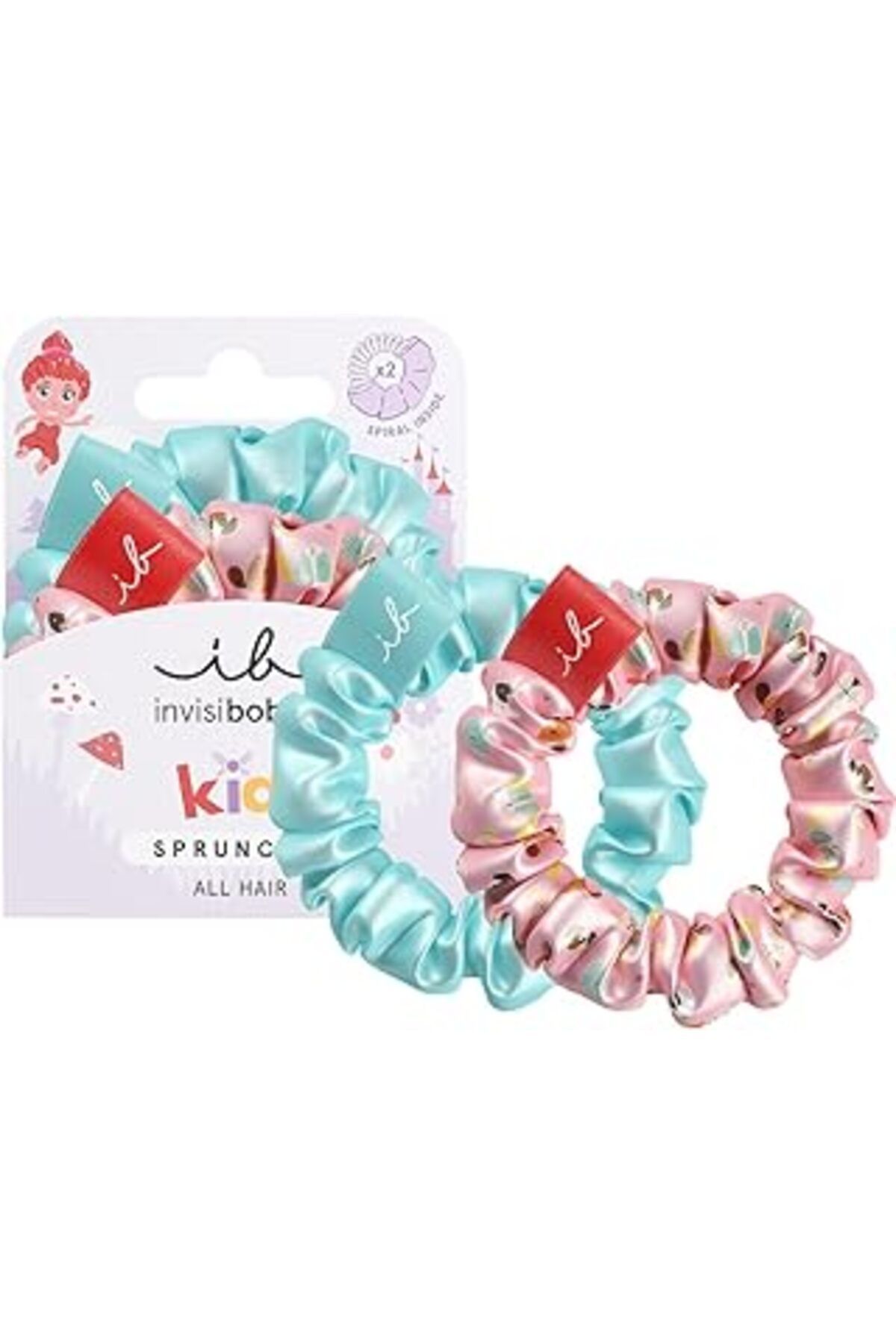 karadağsb Invisibobble Kids Sprunchie 2Li Saç Tokası - Kumaş Kaplı
