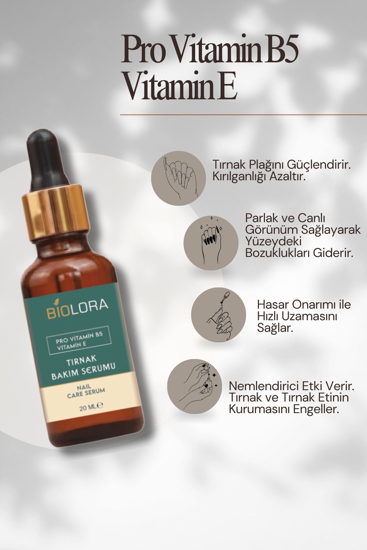 Biolora TIRNAK BAKIM SERUMU