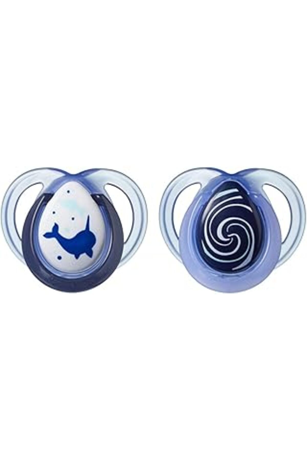 Mu Art Ahşap Tommee Tippee 2'Li Gece Emzik 0-6 Ay - Lacivert