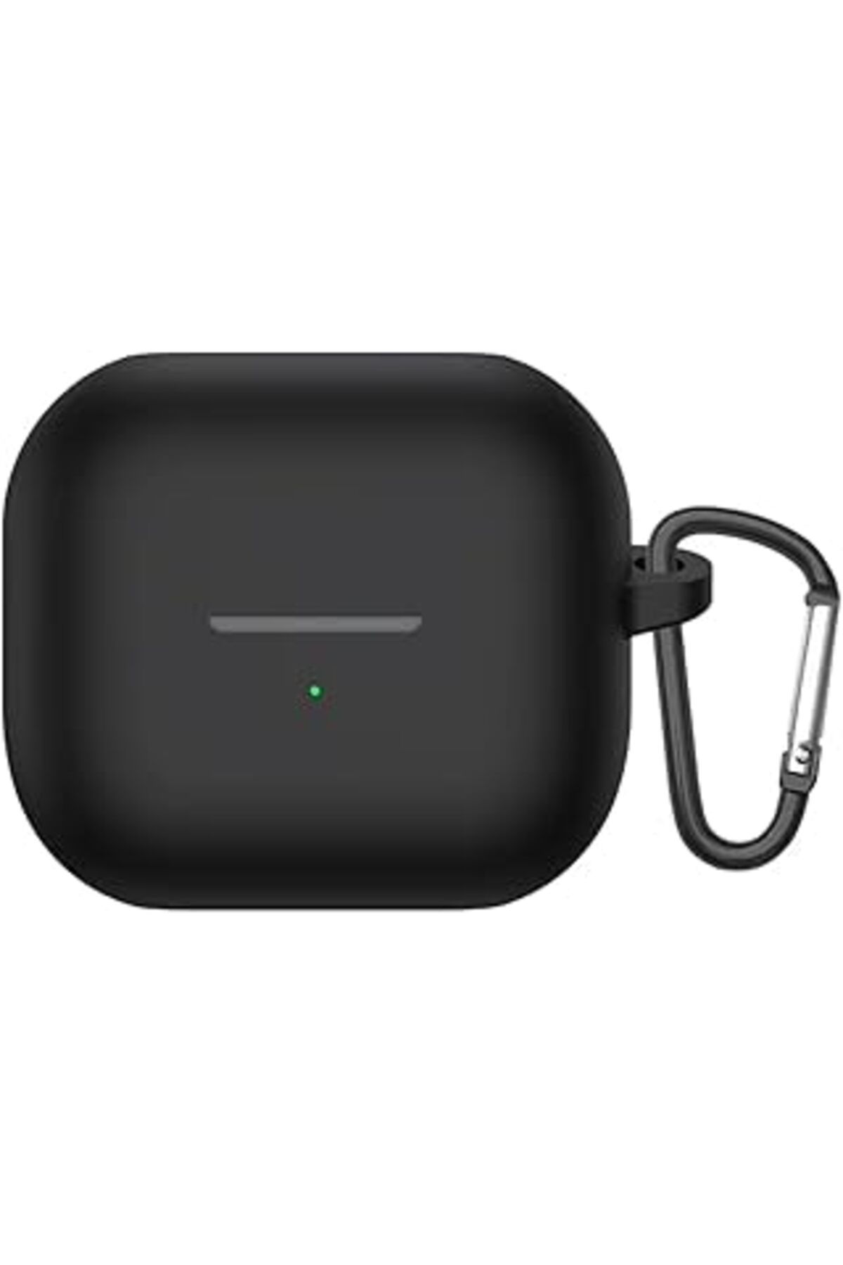 Mu Art Ahşap Microsonic Samsung Galaxy Buds 3 Kılıf Askılı Mat Silikon Siyah [galaxy Buds 3 Ile Uyumlu Kılıf - S