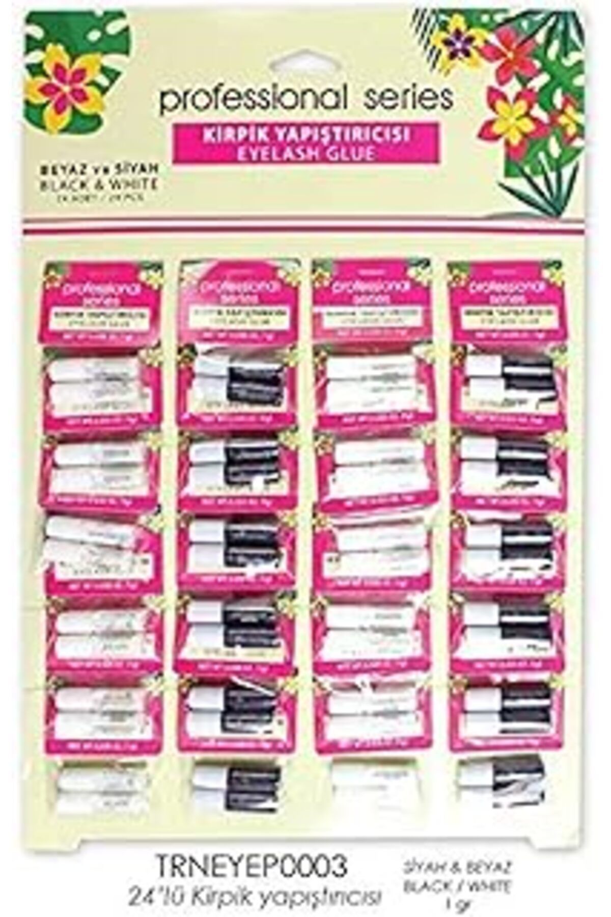 Pazarcan Trinakirpik Yapişticisi Set (1 Gr) (24'Lü)