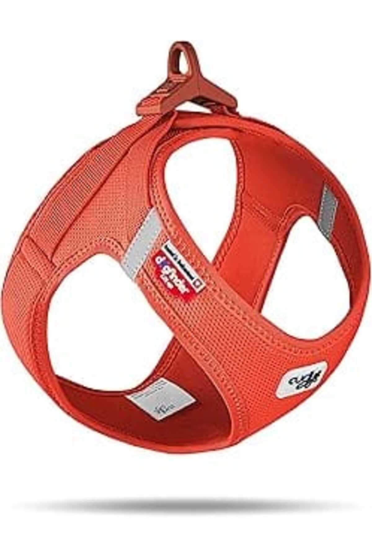 robotrend Vest Harness Curli Clasp Air-Mesh Sun Orange S
