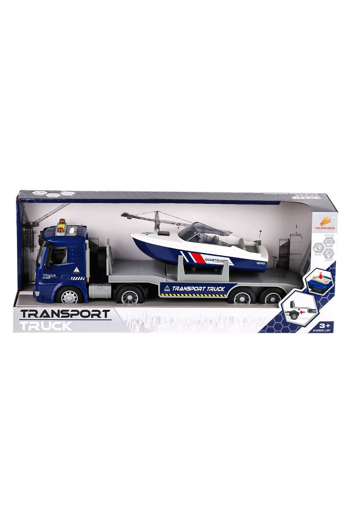 shop Py8815B Sesli Ve Işıklı Bot Taşıyan Tır -Canem Oyuncak