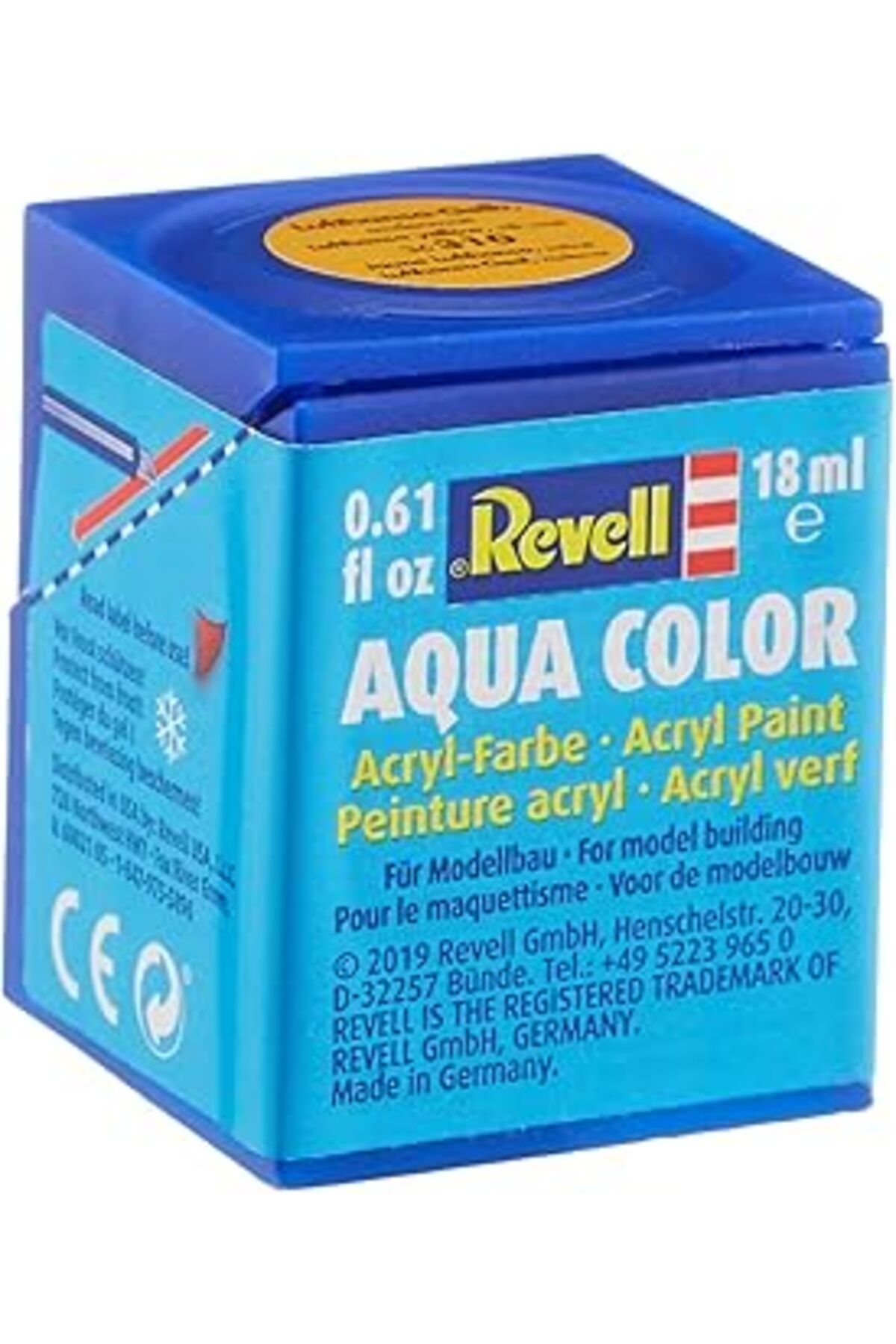 Mu Art Revell - Su Bazlı Maket Boyası Sarı Ipek 18 ml (36310)