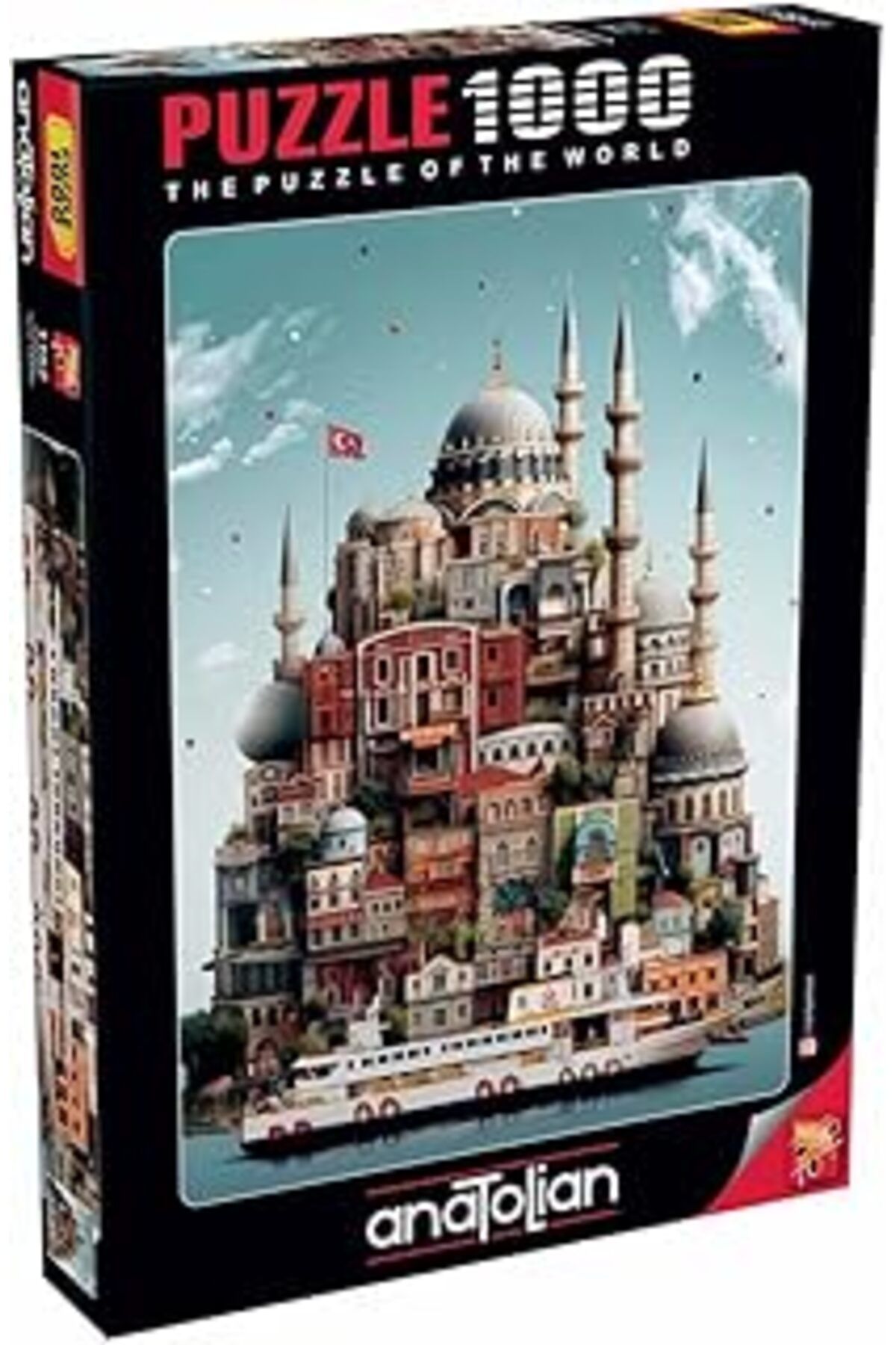 karadağsb Anatolian Puzzle - Tophane / 1000 Parça Puzzle, #1162