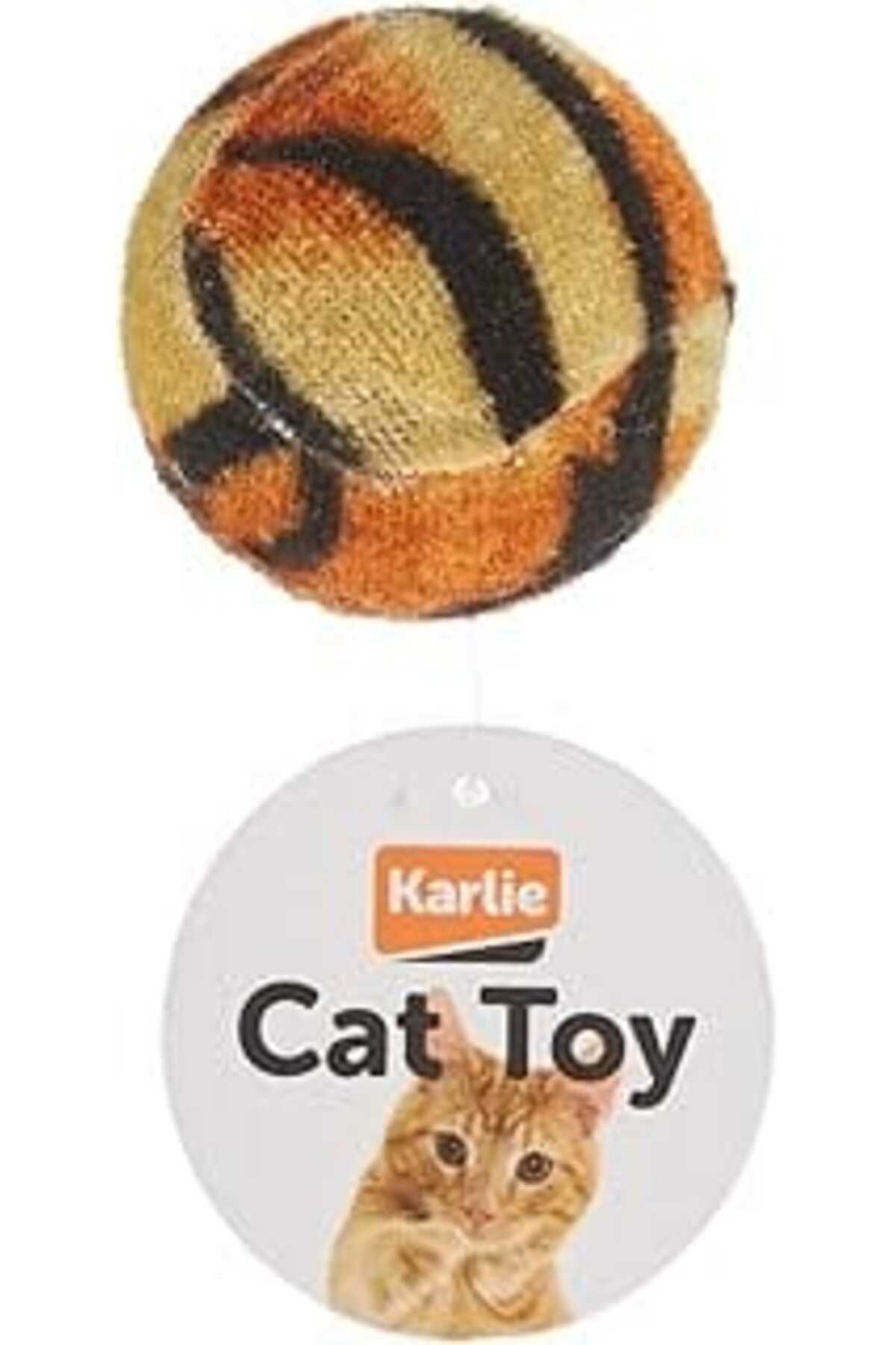 robotrend Karlie Kaplan Desenli Peluş Top, 4 Cm, 60Lı