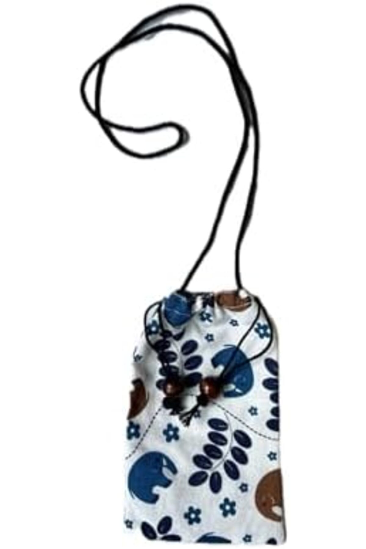 Generic-2 Pcs of Cloth Drawstring Mini Bag With Strap Ancient Style (01) 6