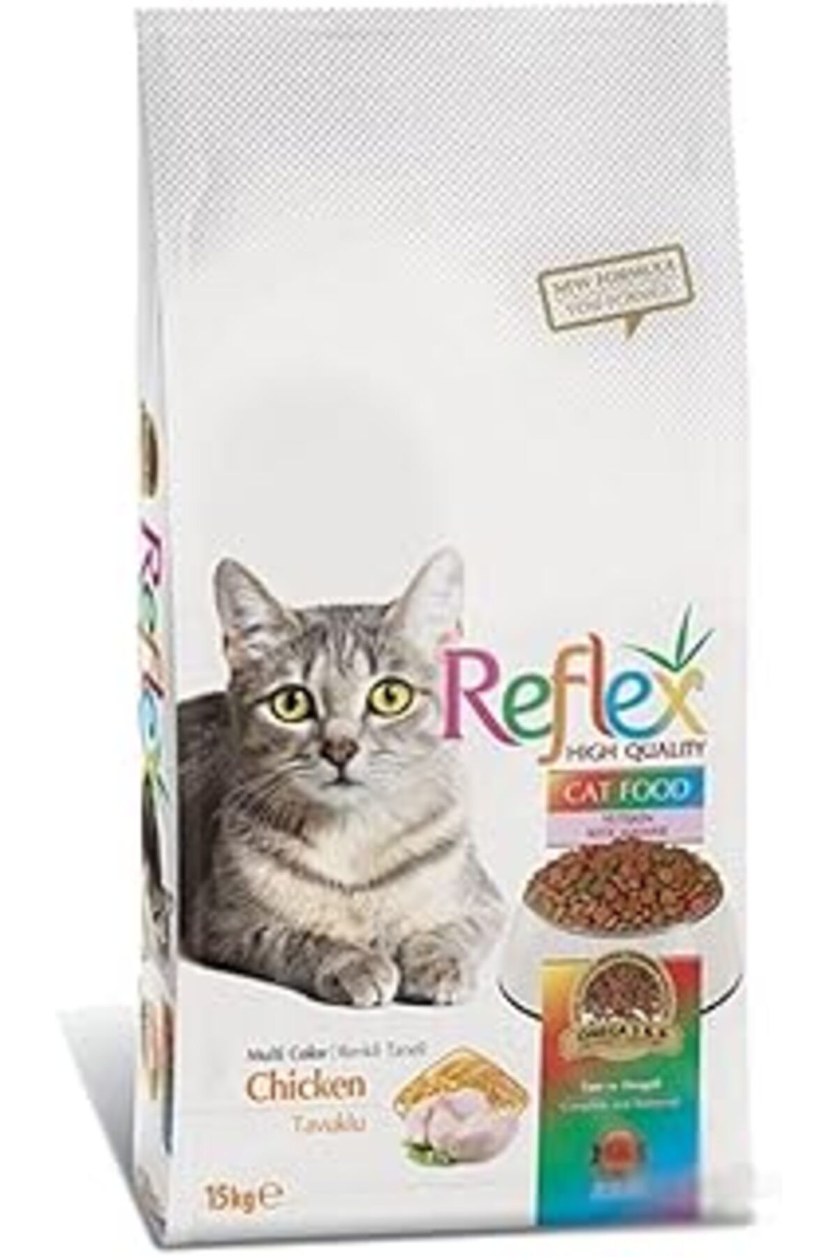 Mu Art Renkli Tanecikli Yetişkin Maması 15 Kg