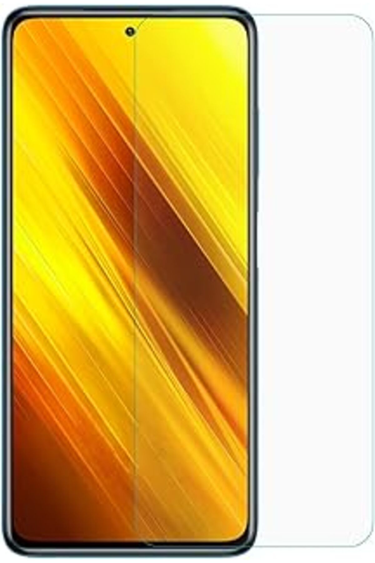 Pazarcan Microsonic Xiaomi Poco X3 Pro Nano Glass Cam Ekran Koruyucu