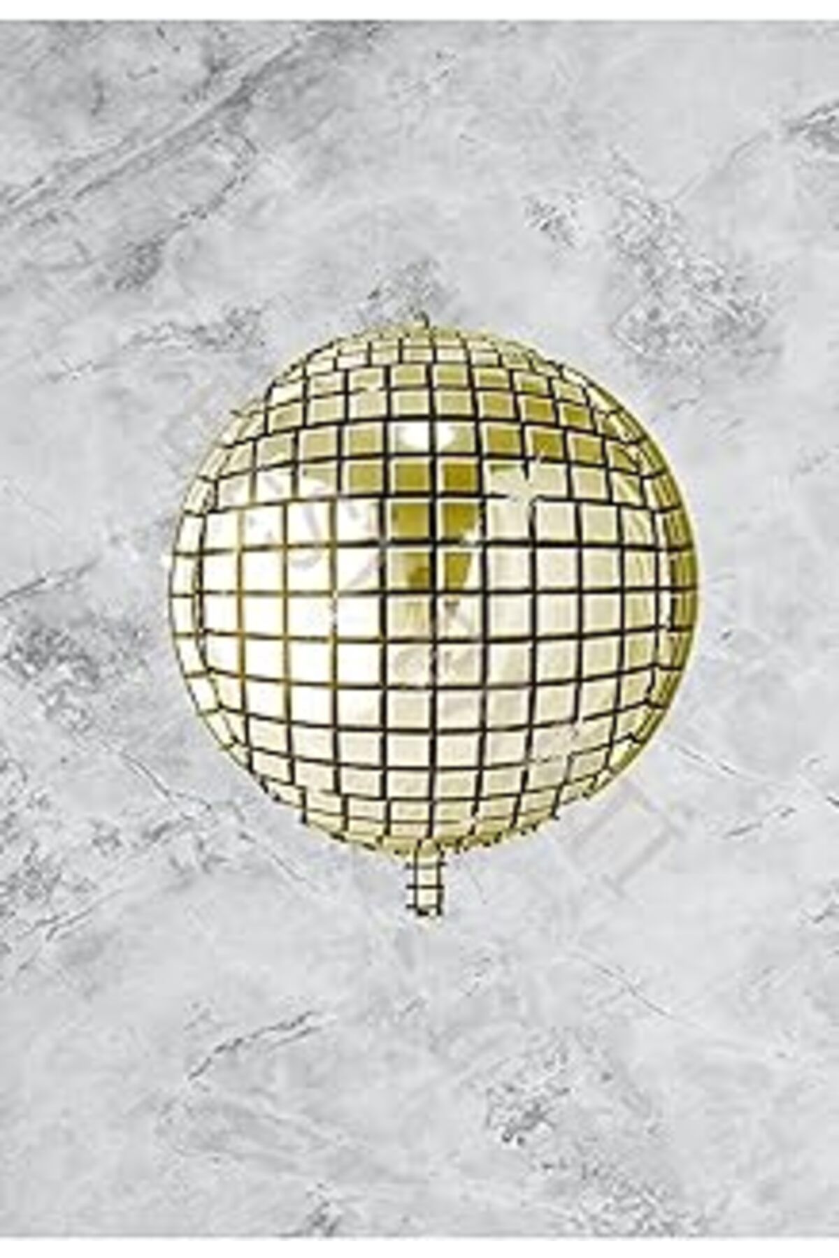 karadağsb Disko Topu Folyo Balon Gold 50 Cm