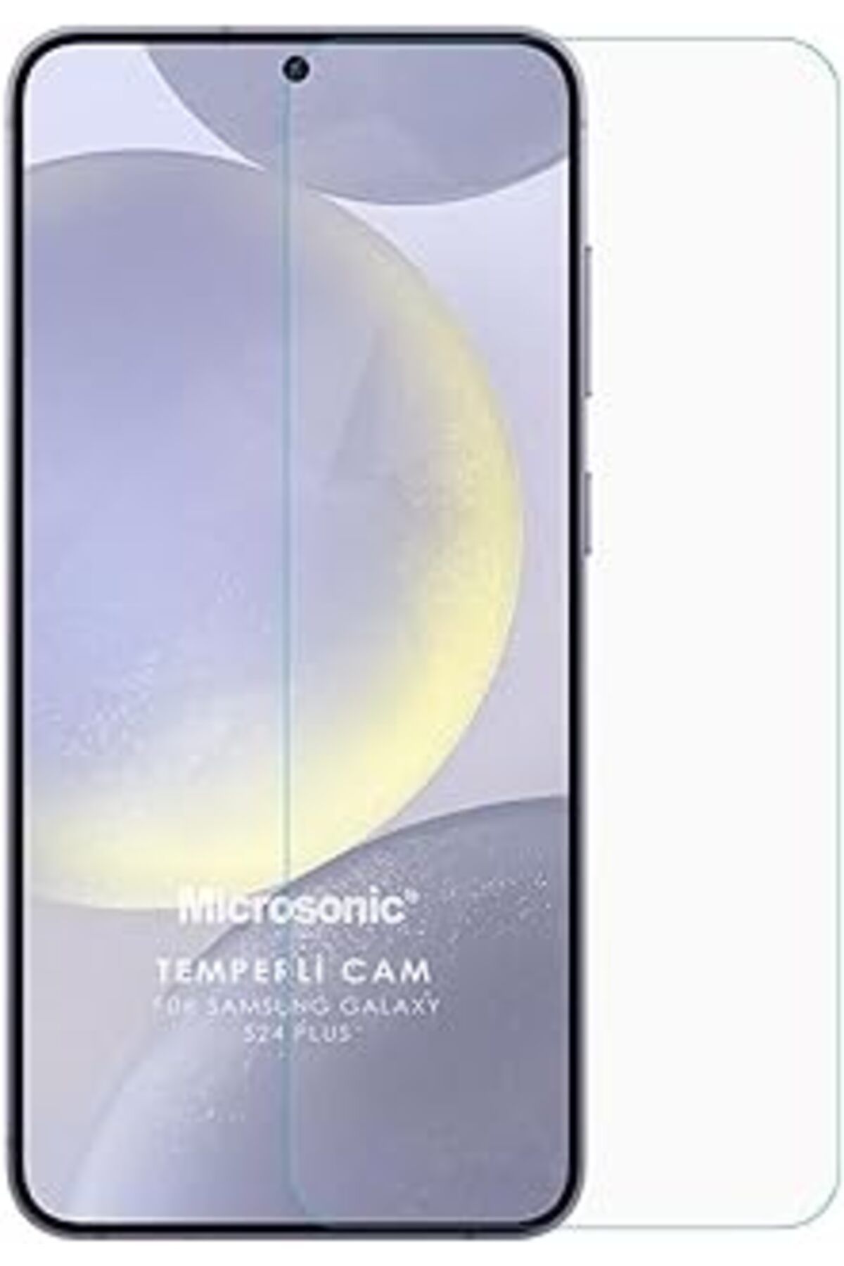 jupiter global bazaar Microsonic Samsung Galaxy S24 Plus Tempered Glass Cam Ekran Koruyucu [Galaxy S24 Plus Ile Uyumlu Ek