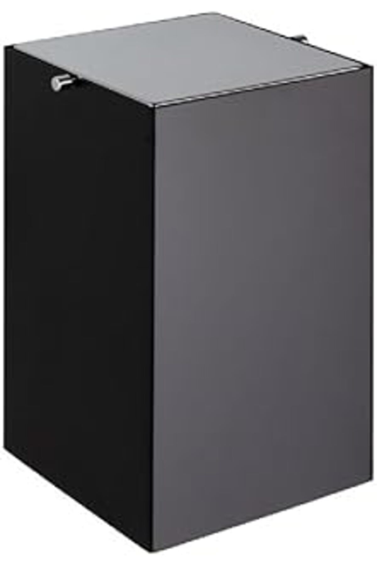 karadağsb System Banyo Çöp Kovasi 4 L - Siyah/krom Renk