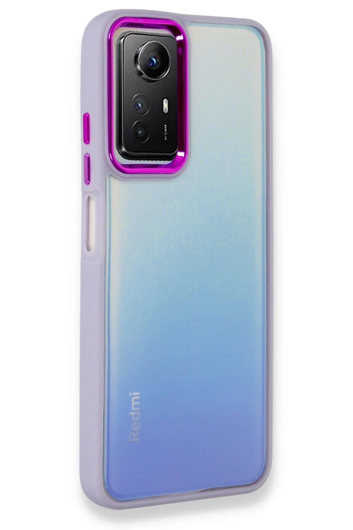 NewFace Xiaomi Redmi Note 12S Kılıf Dora Kapak - Lila JOJUA