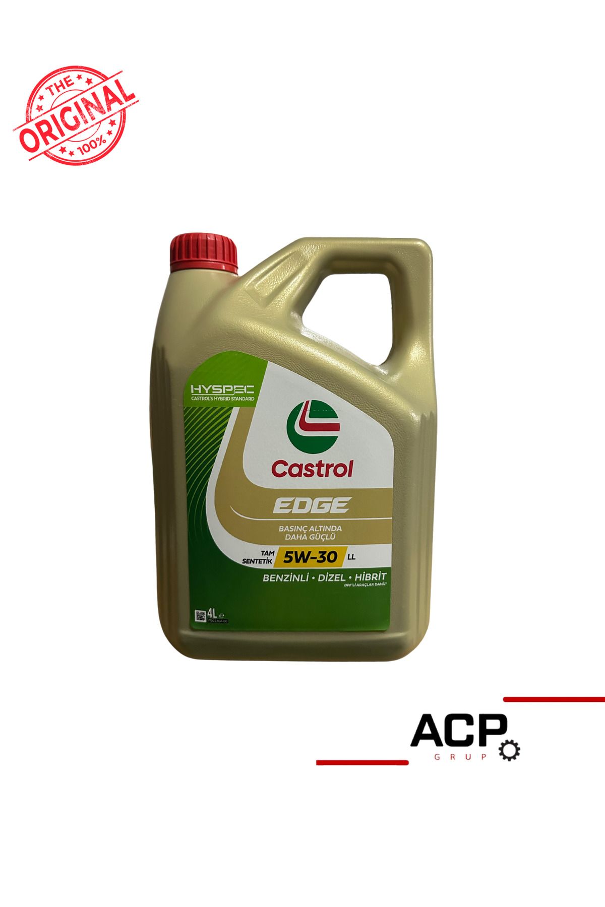 CASTROL EDGE 5W-30 4L BENZİN-DİZEL-HİBRİT(DPFLİ ARAÇLAR DAHİL)