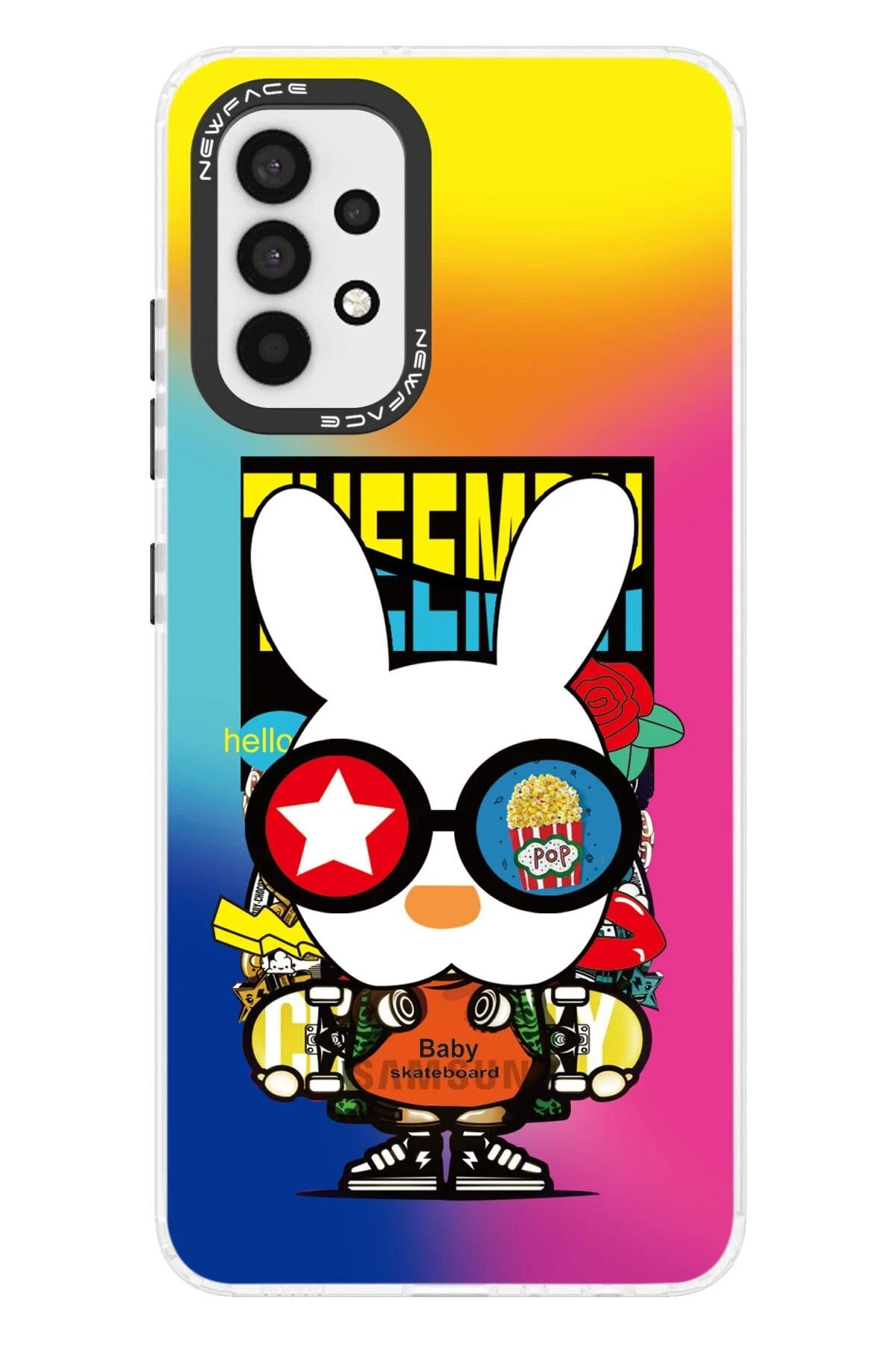 NewFace Samsung Galaxy A33 5G Kılıf Estoril Desenli Kapak - Estoril - 10 JOJUA