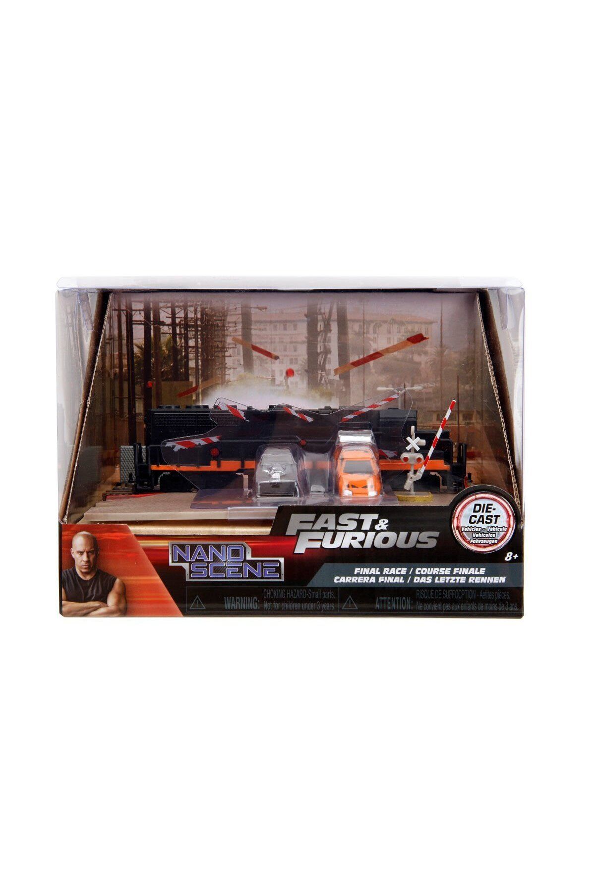 Simba 253203094 Jada Fast Furious Nano Tren Sahnesi Dioraması