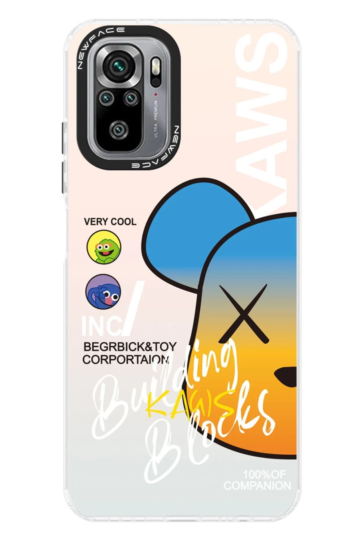 NewFace Xiaomi Redmi Note 10 Kılıf Estoril Desenli Kapak - Estoril - 6 FLKRY