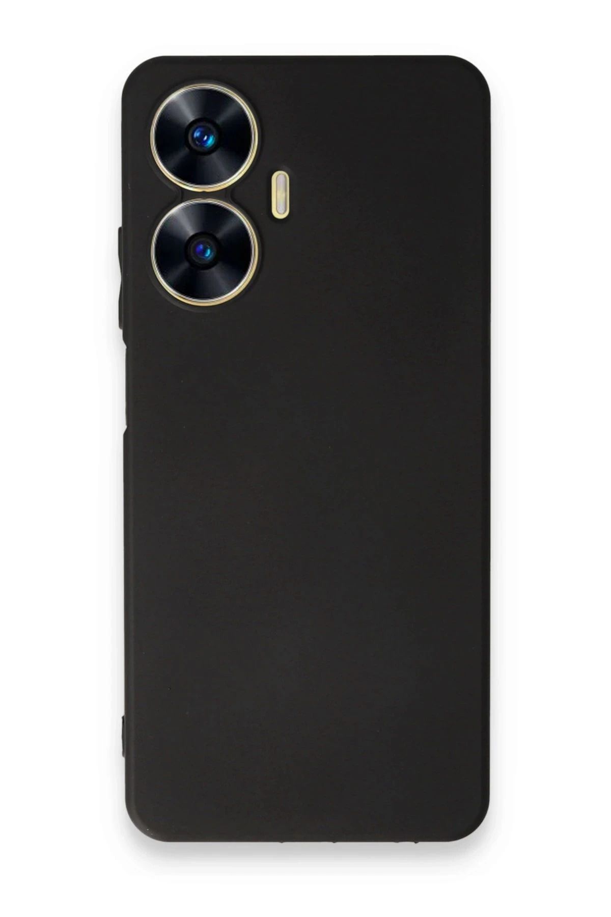 NewFace Realme C55 Kılıf First Silikon - Siyah YNSMR