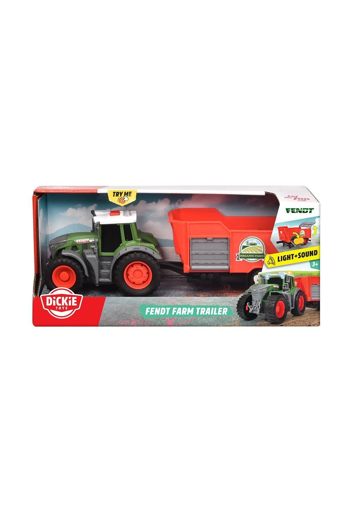 Simba 203734001 Fendt Çiftlik Römorku -Dickie
