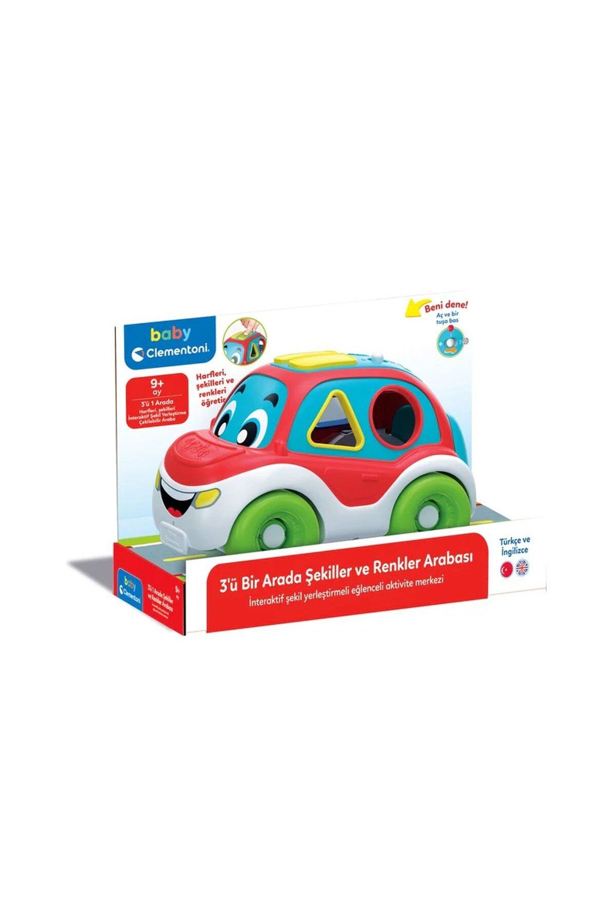 CLEMENTONI 64600 Baby Clementoni - Bultak Araba +9 ay