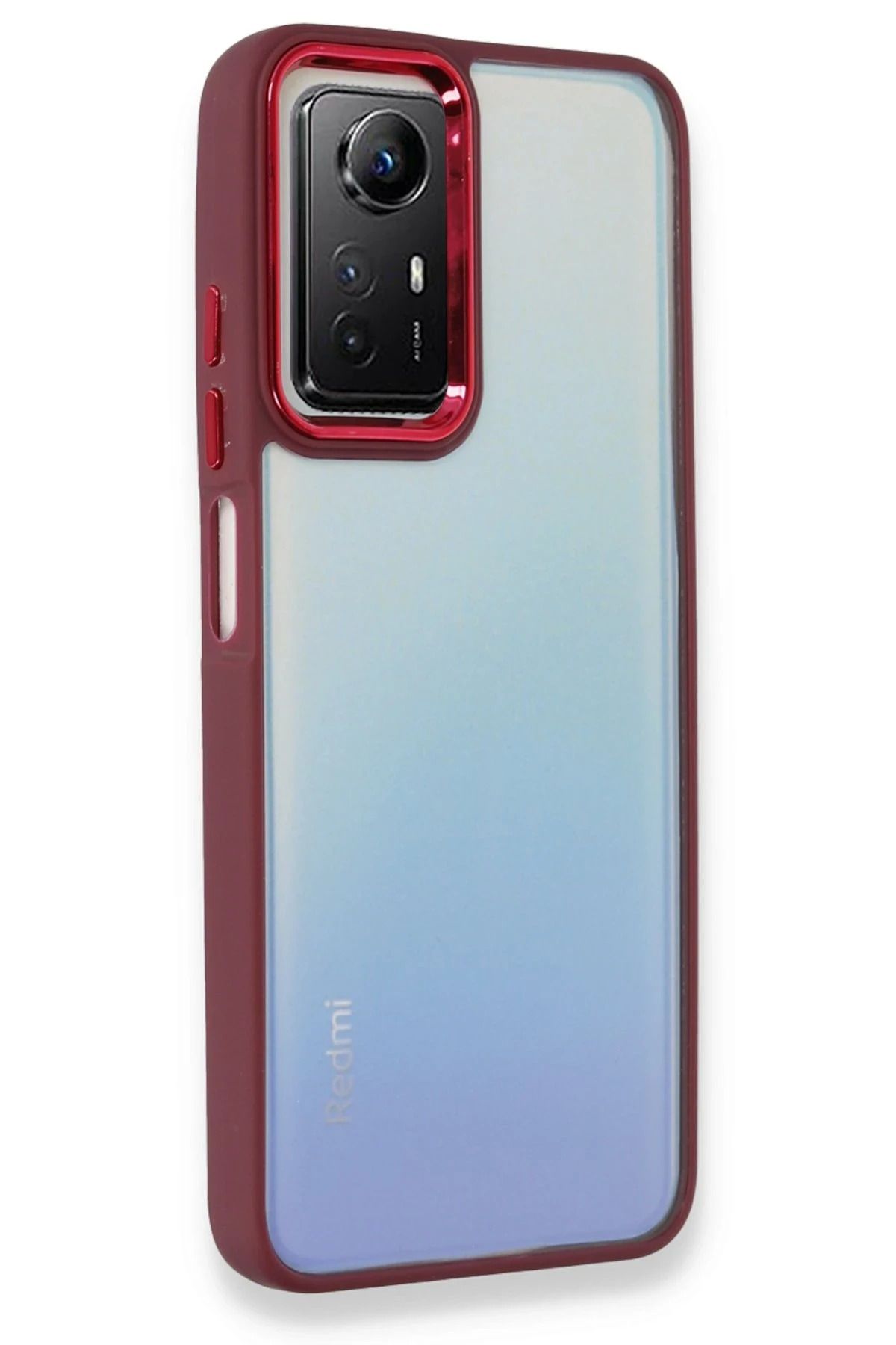 NewFace Xiaomi Redmi Note 12S Kılıf Dora Kapak - Kırmızı LZWDR
