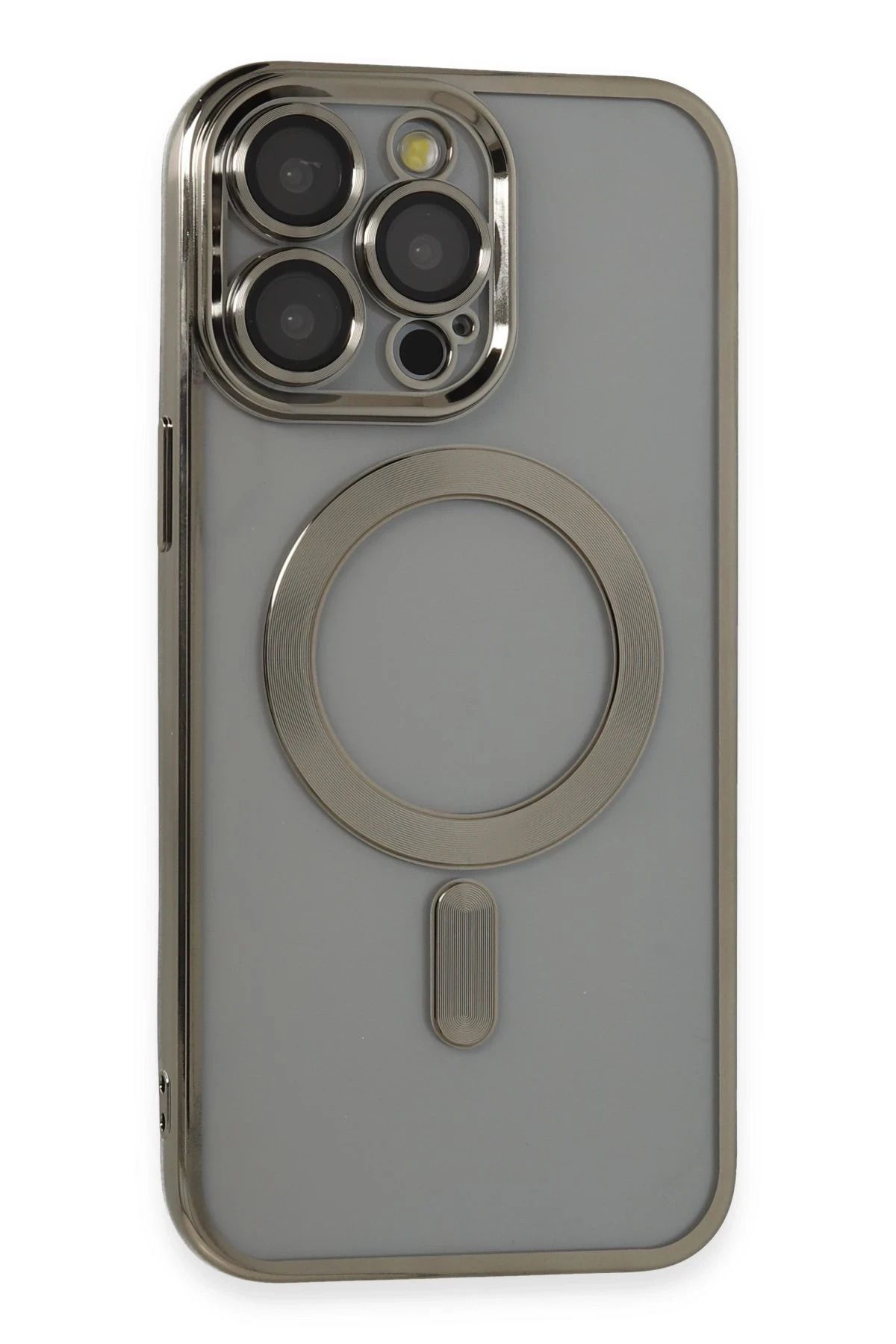NewFace iPhone 14 Pro Max Kılıf Kross Magneticsafe Kapak - Titan Gri JOJUA