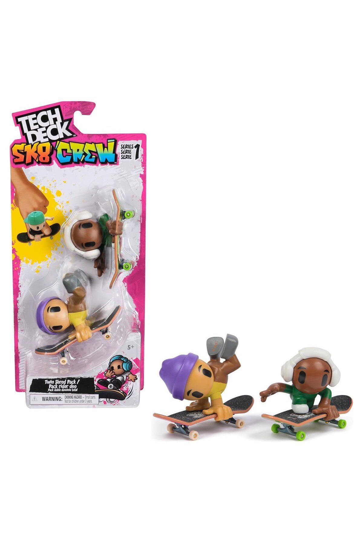 Spin Masters 6071061 Tech Deck SK8 Crew İkili Paket
