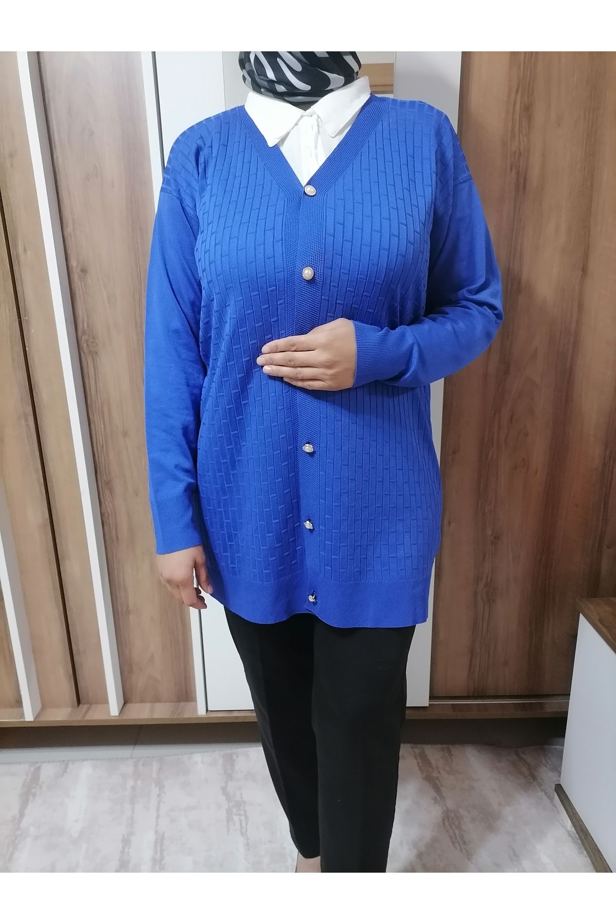 Jose Clothing İnce Tesettür Triko Ceket Yelek