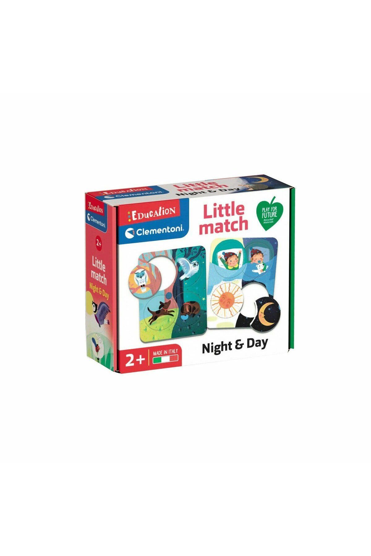 Clementoni Çocuk 16716TR Little Match - Gece ve Gündüz +2 yaş