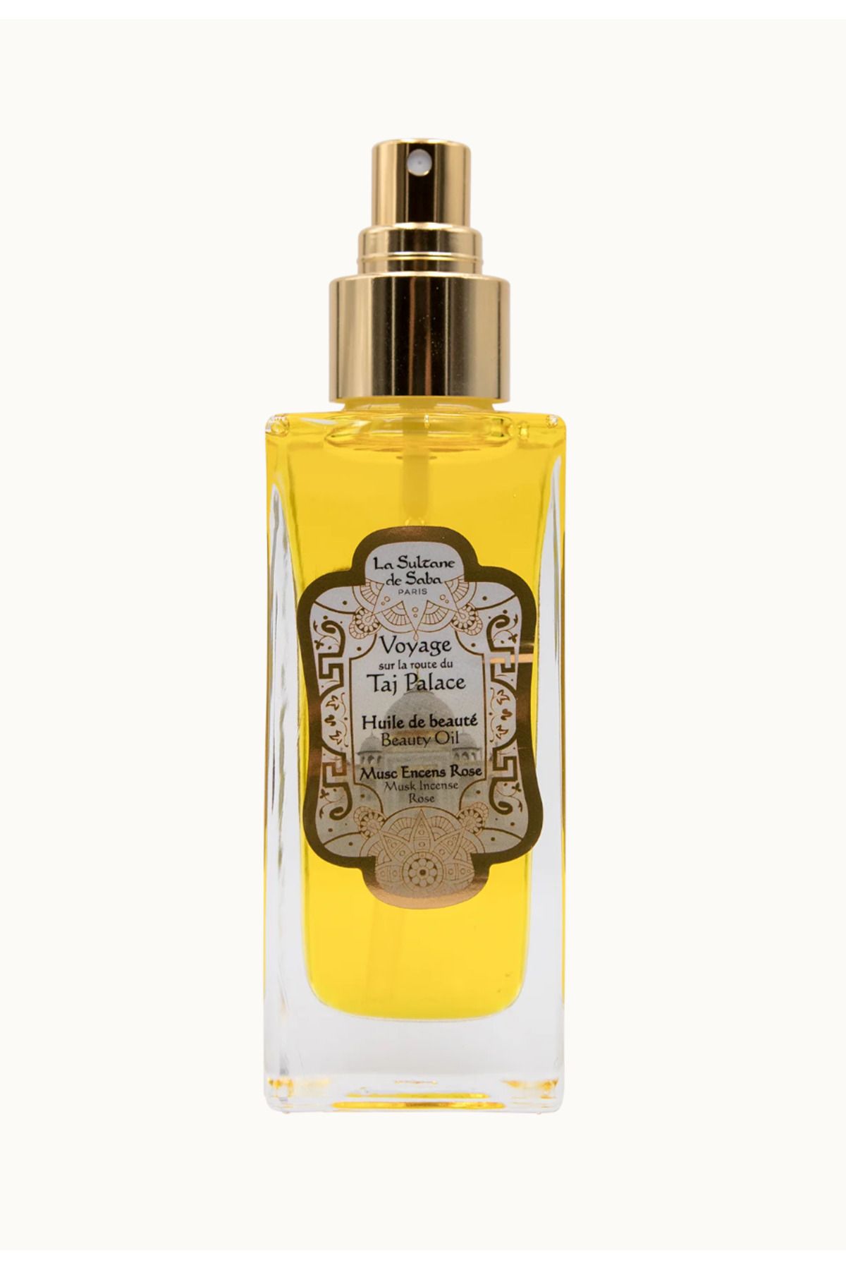 La Sultane de Saba Taj Palace Besleyici Güzellik Yağı 200 ml – Misk Tütsü Gül