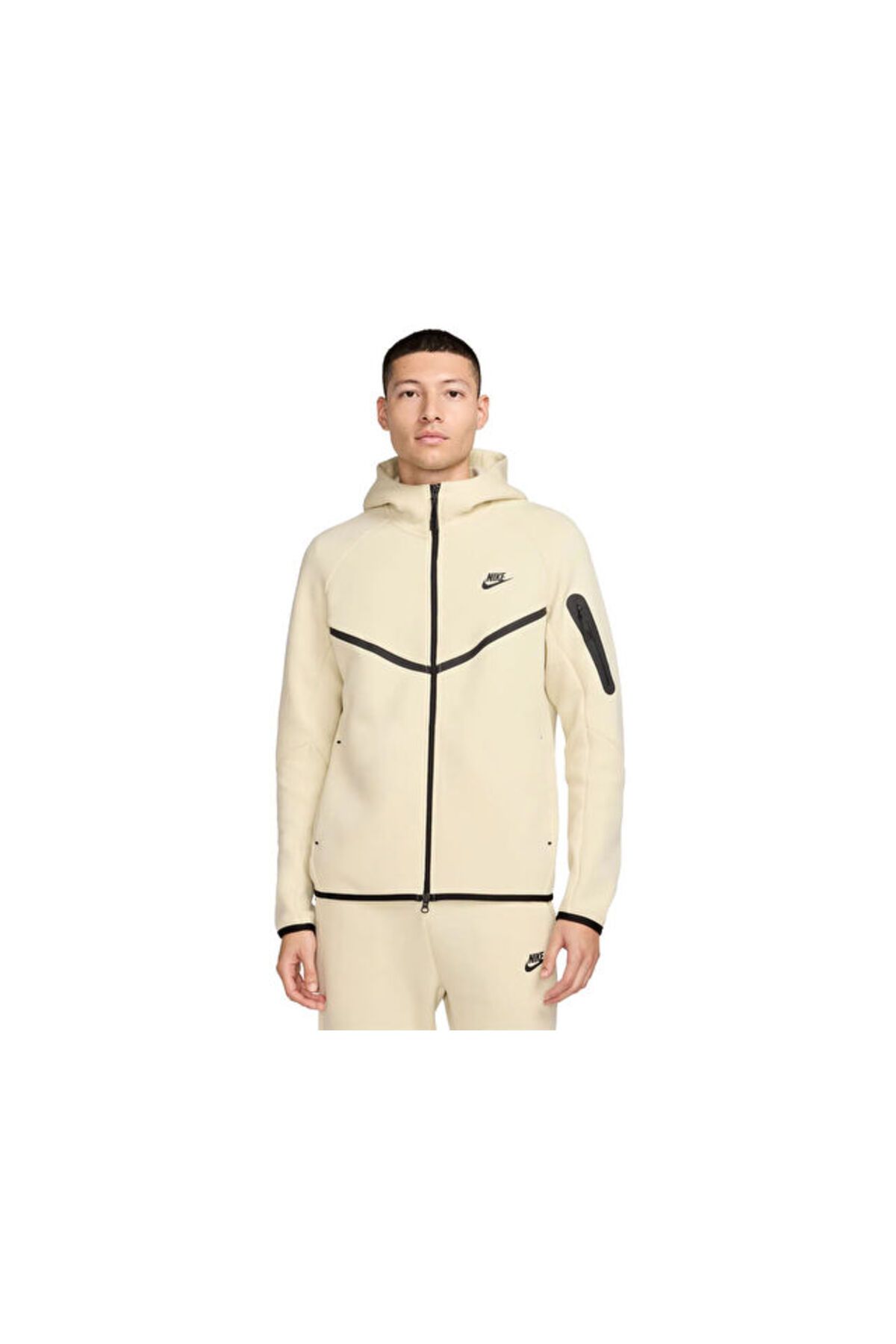 Nike M Nk Tch Flc Fz Wr Hoodie Erkek Günlük Ceket HV0949-234 Renkli