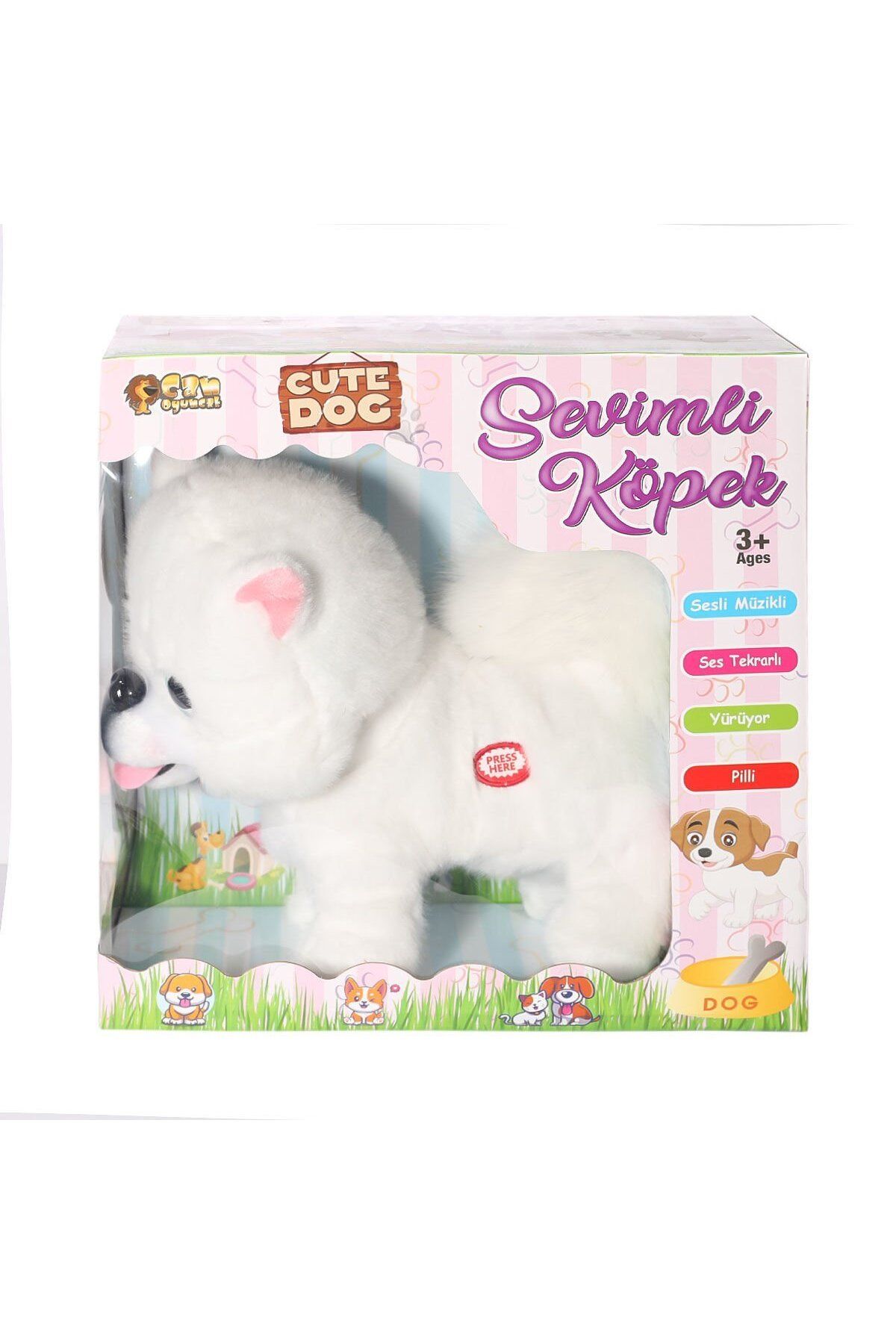 CAN OYUNCAK 5229 KUTULU PİLLİ SESLİ KÖPEK