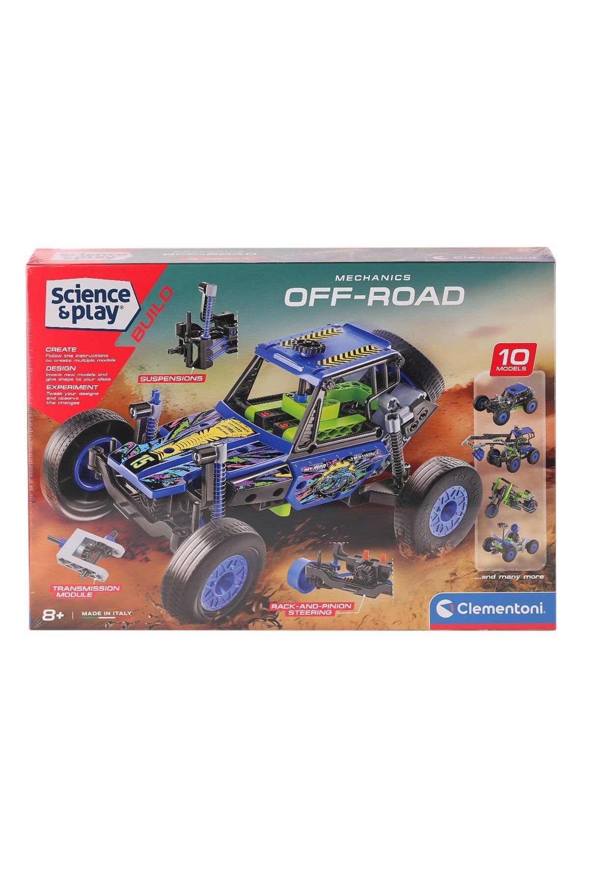 Clementoni Çocuk 75112TR Mekanik Laboratuvarı - Arazi Aracı +8 yaş