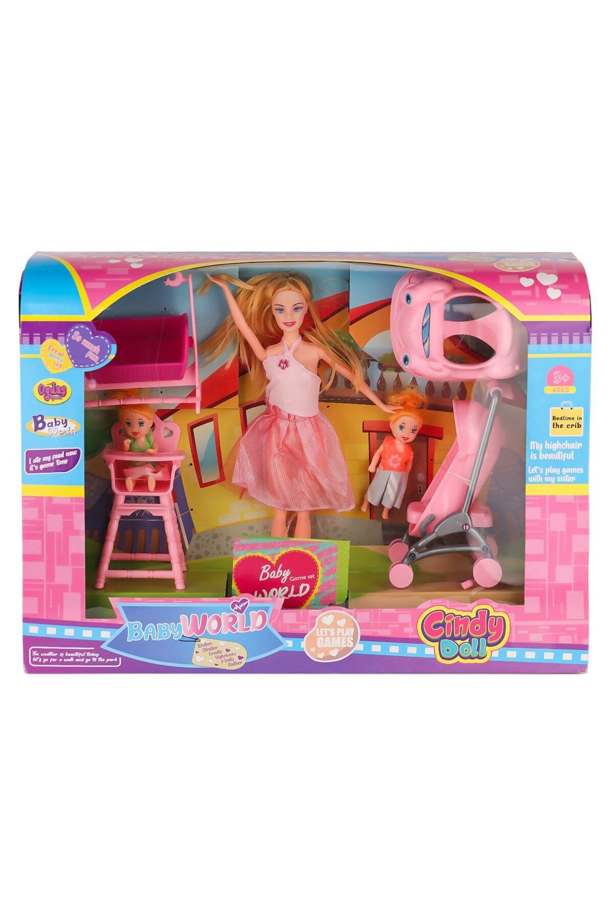 oydaş oyuncak 02431 Anlily Baby World Cindy Doll Bebek -Oydaş Oyuncak