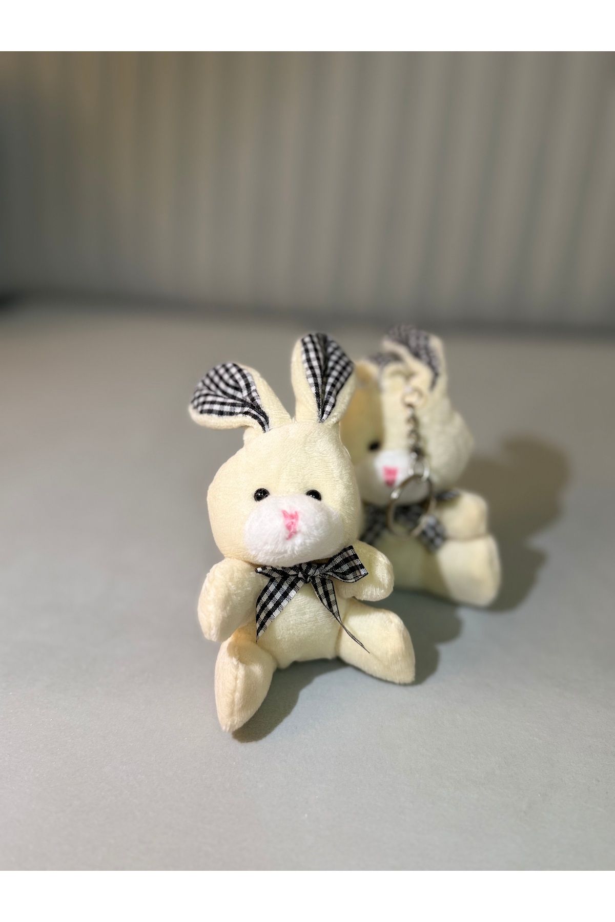 DF ToyShop TAVŞAN PELUŞ ANAHTARLIK ÇANTA SÜSÜ