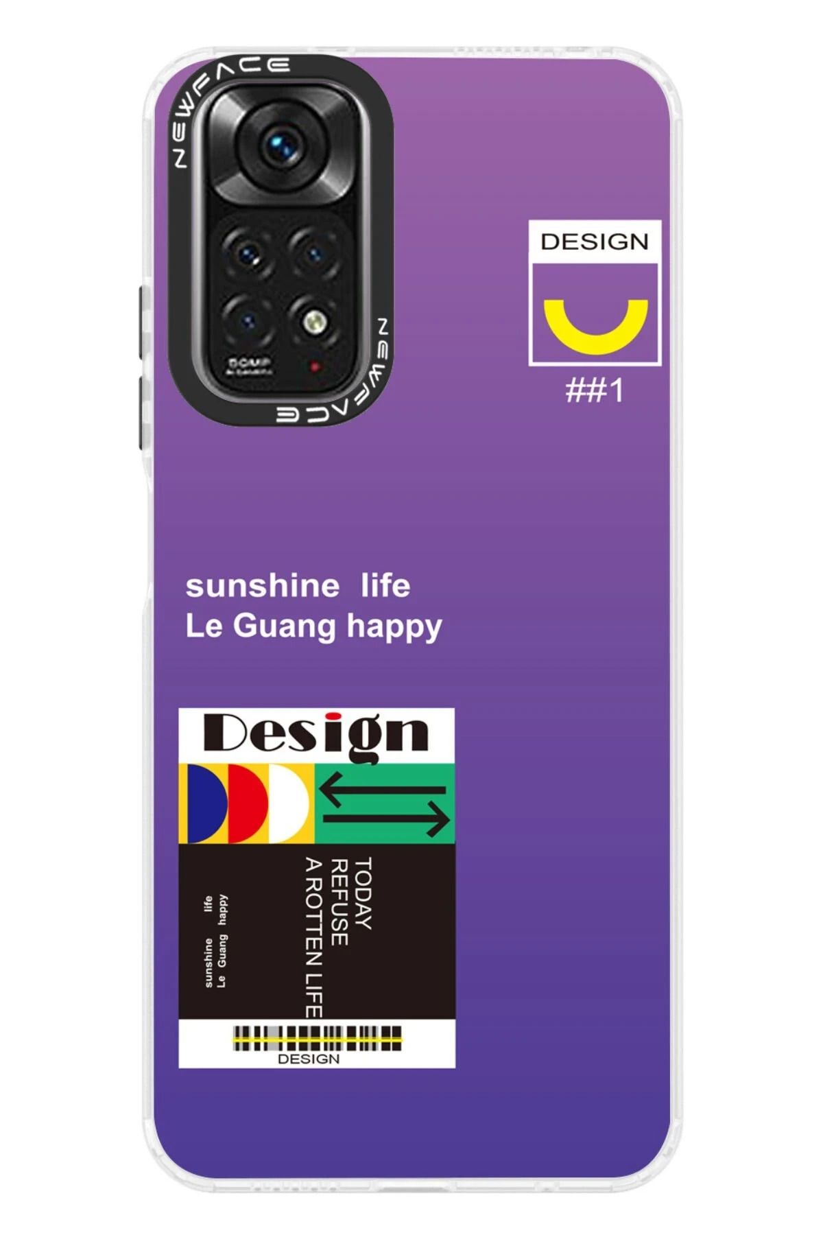 NewFace Xiaomi Redmi Note 11 Kılıf Estoril Desenli Kapak - Estoril - 4 JOJUA