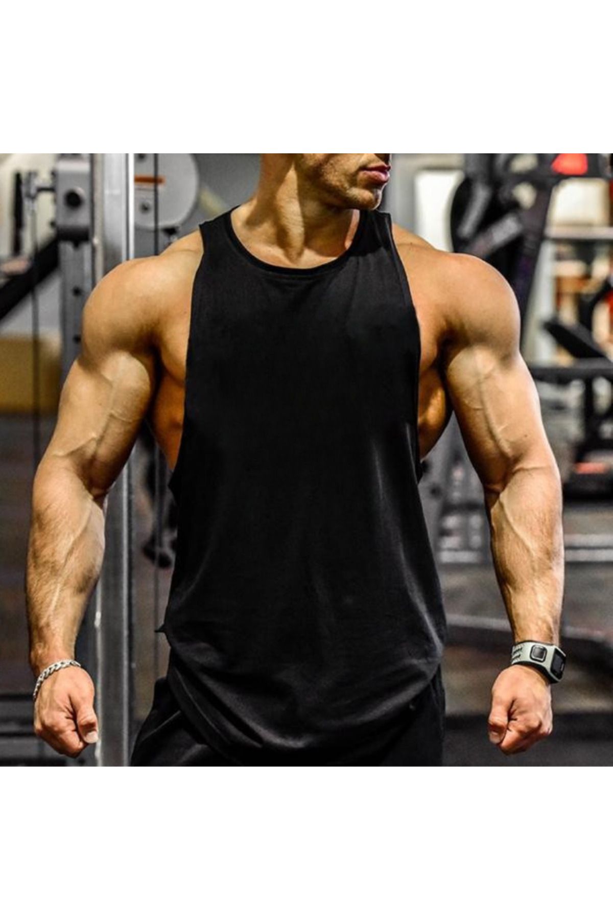 RUTBİL SPORTS Fitness Atleti Gym Fitness Tank Top Sporcu Atleti Spor Atleti Sporcu Atleti Fitness T-SHİRT