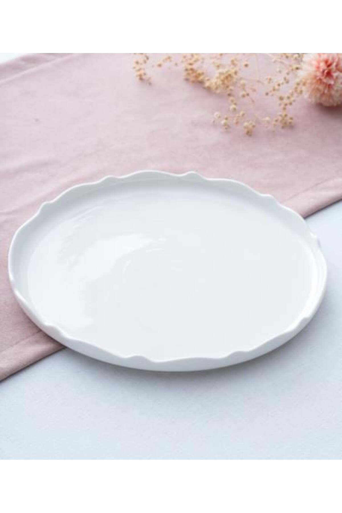 şirin eşyalarım Nirvana Porselen Servis Tabak - 26 cm / 1 Adet