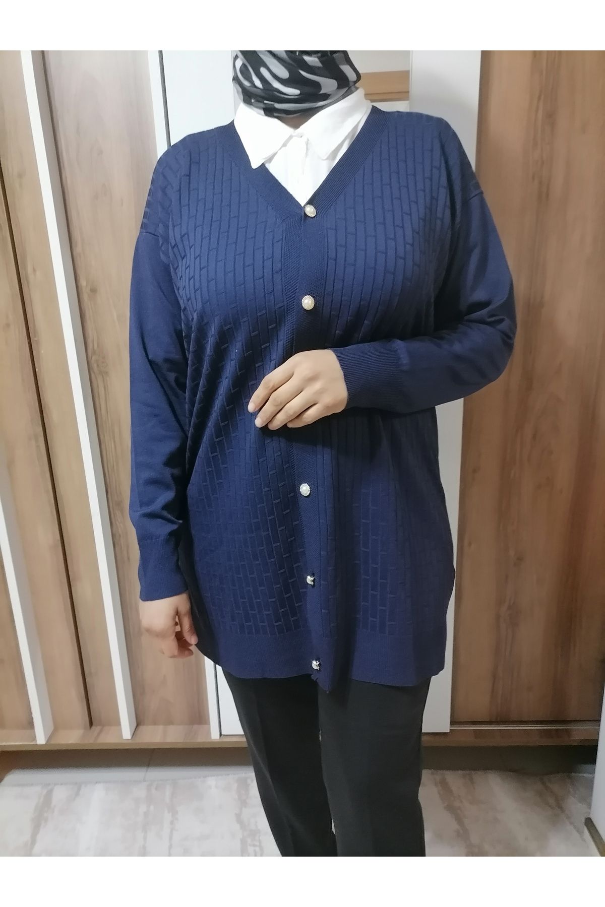 Jose Clothing İnce Tesettür Triko Ceket Yelek