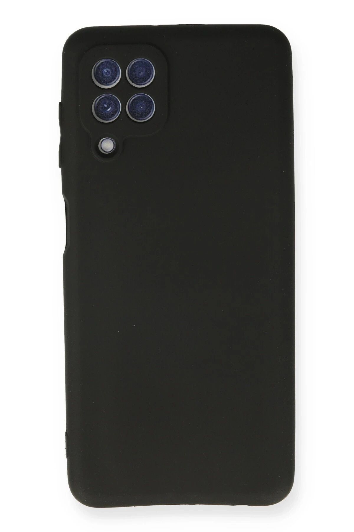NewFace Samsung Galaxy A22 Kılıf First Silikon - Siyah FERRG