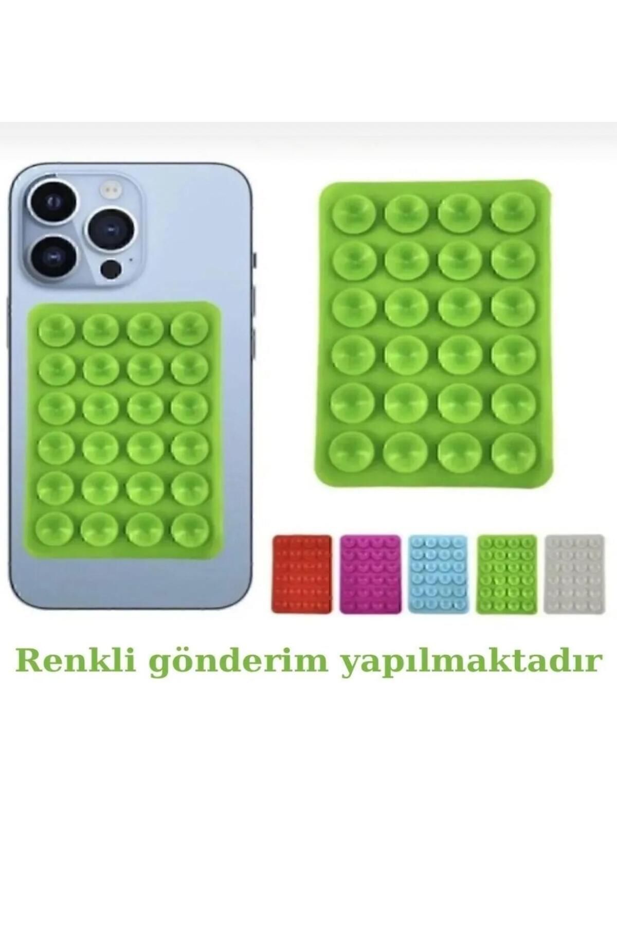 İBL AKSESUAR Telefon Tutucu Silikon Vantuz - Her telefona uyumlu