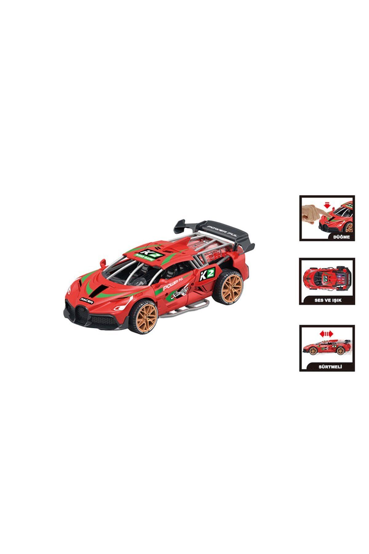 VARDEM OYUNCAK MG-D500-04-06 Sesli ve Işıklı Sürtmeli Spor Araba