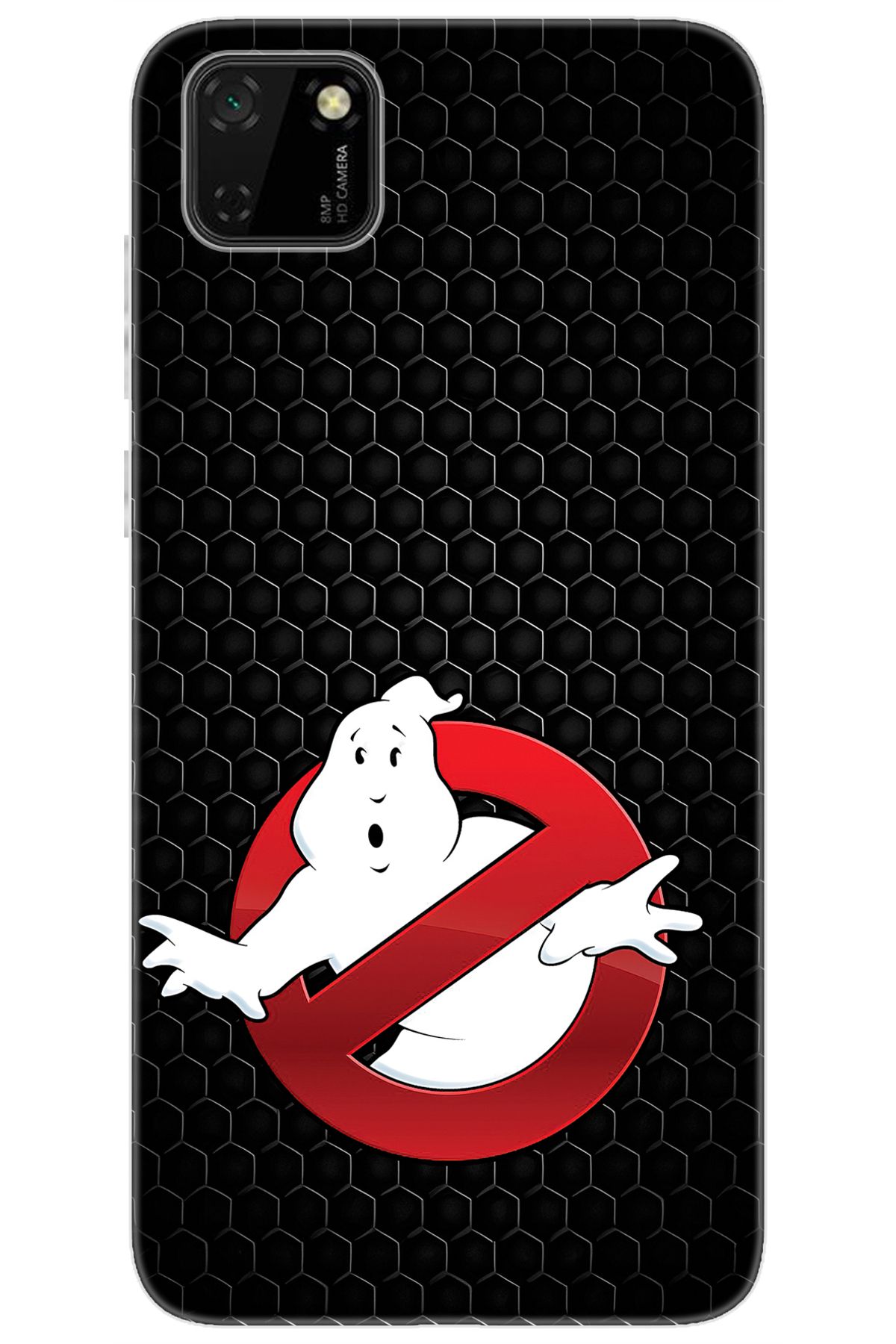 Ceppare Huawei Y5P (DRA-LX9) Uyumlu Kılıf Desen Baskılı Silikon Hayalet Avcıları STK:609 CP-hEmbsfy