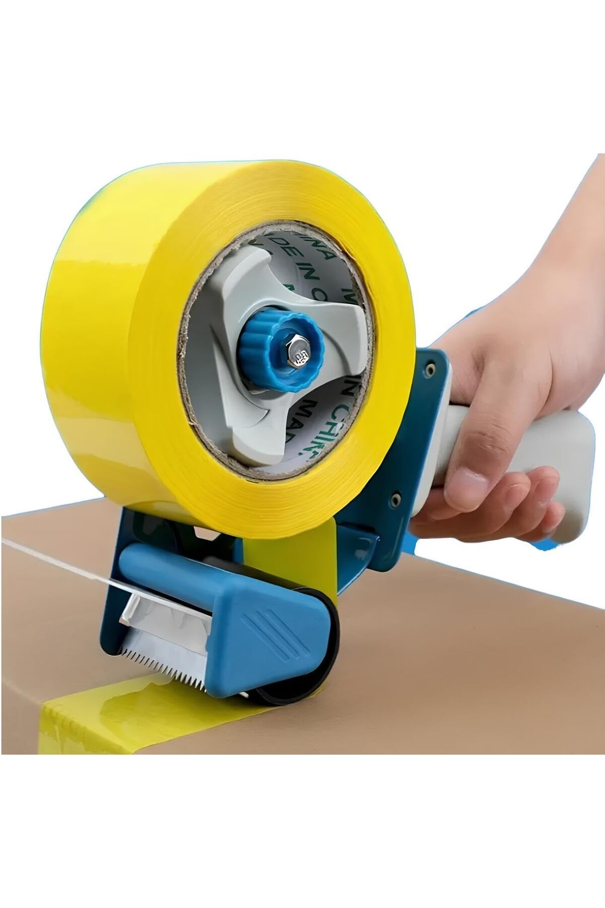 STOREMAX jvnnastore Profesyonel Koli Bantlama Makinesi 100 Metre Koli Bandı Hediyeli Metal Yapı Ergonomik T